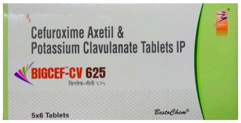 Bigcef-CV 625 Tablet