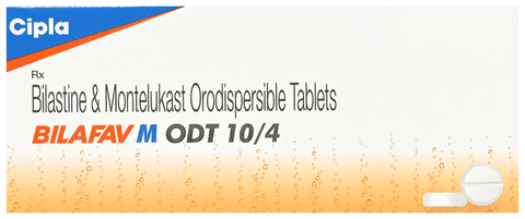 Bilafav M ODT 10/4 Tablet