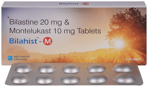 Bilahist M 20mg/10mg Tablet