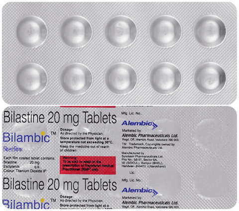 Bilambic 20mg Tablet