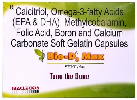 Bio-D3 Max Soft Gelatin Capsule