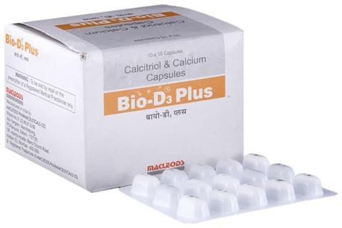 Bio-D3 Plus Calcium & Calcitriol Soft Gelatin Capsule