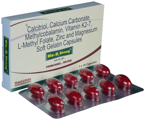 Bio-D3 Strong Soft Gelatin Capsule