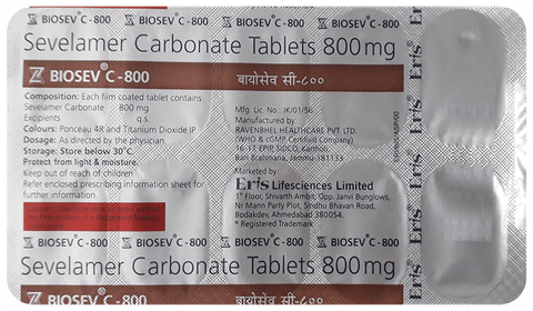 Biosev C 800 Tablet