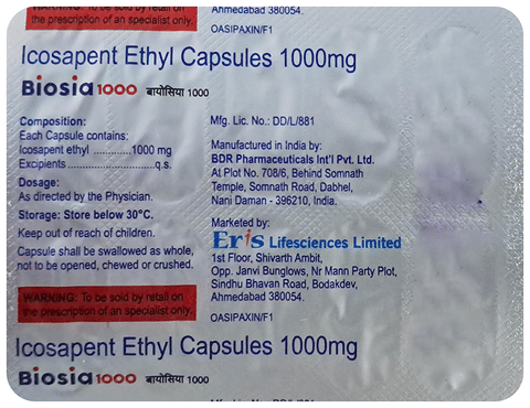 Biosia 1000 Capsule