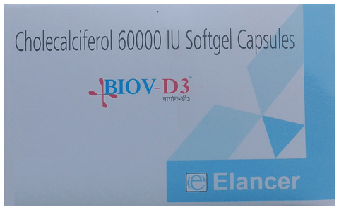 Biov-D3 Softgel Capsule