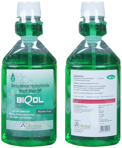 Biqol Mouth Wash Alcohol Free