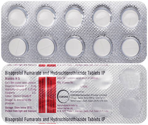 Bisobis H 5mg/6.25mg Tablet