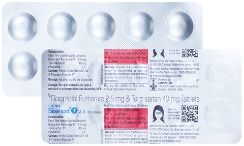 Bisonext T 2.5mg/40mg Tablet