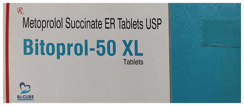 Bitoprol 50 XL Tablet