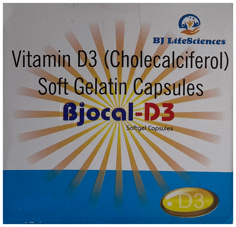 Bjocal-D3 Softgel Capsule