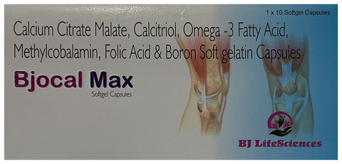 Bjocal Max Softgel Capsule