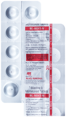BL Hist M 20mg/10mg Tablet