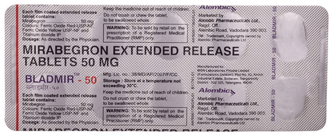 Bladmir 50mg Tablet