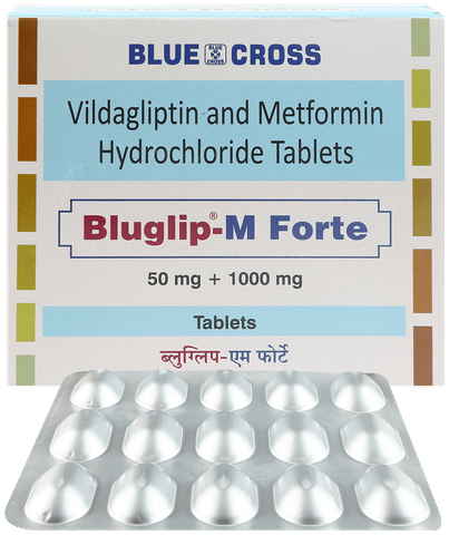 Bluglip M Forte 1000mg/50mg Tablet