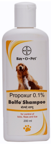 Bolfo Shampoo for Ticks, Fleas & Lice Control
