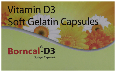 Borncal-D3 Softgel Capsule