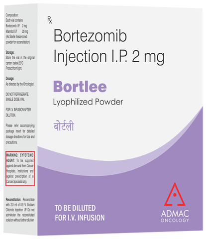 Bortlee Lyophilized 2mg Injection