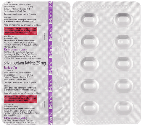 Bricet 25mg Tablet