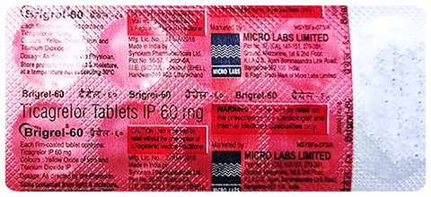 Brigrel 60mg Tablet