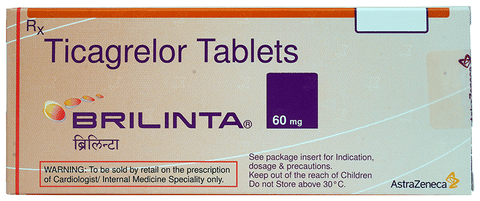Brilinta 60mg Tablet