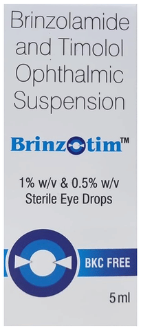 Brinzotim Eye Drop BKC Free