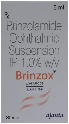 Brinzox Eye Drop BAK Free