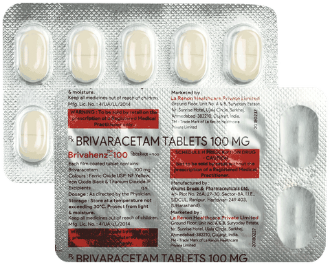 BRIVAhenz 100mg Tablet