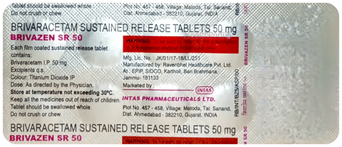 Brivazen 50 Tablet SR
