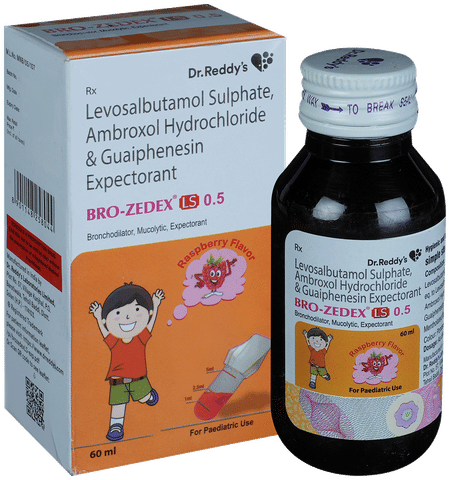 Bro-Zedex LS 0.5 Expectorant Raspberry
