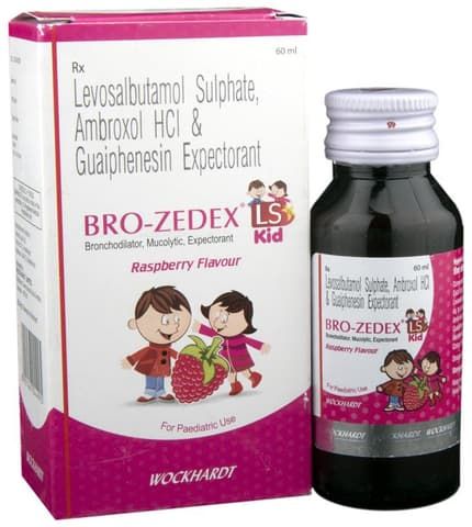 Bro-Zedex LS Kid Expectorant Raspberry