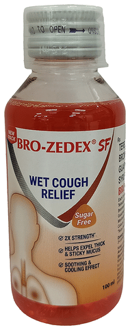 Bro-Zedex SF Syrup Sugar Free