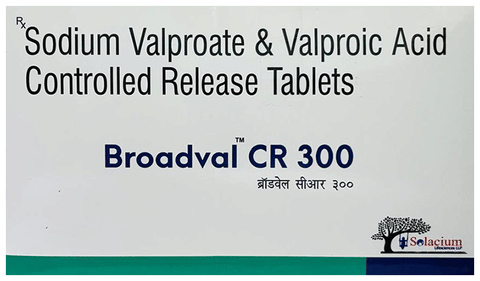 Broadval CR 300 Tablet