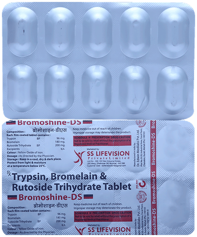 Bromoshine DS 180mg/96mg/200mg Tablet