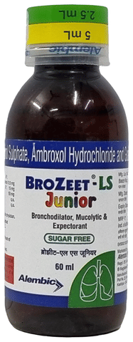 Brozeet-LS Expectorant Junior Sugar Free