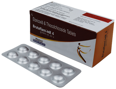 Brutaflam-MR 4 Tablet