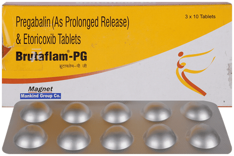 Brutaflam PG 75mg/60mg Tablet