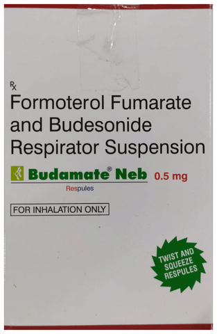 Budamate Neb 0.5mg Respules (2ml Each)