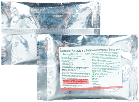 Budamate Neb 1mg Respules (2ml Each)