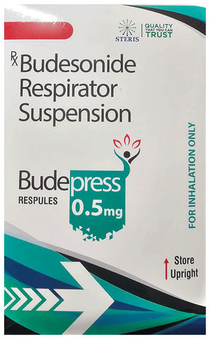 Budepress 0.5mg Respules (2ml Each)