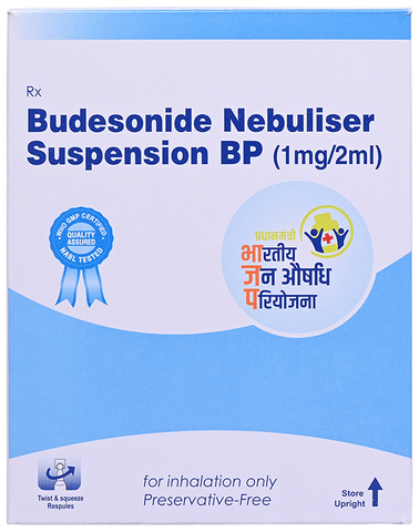 Budesonide Suspension 1mg Nebuliser