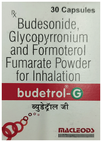 Budetrol G 25mcg/12mcg/400mcg Capsule