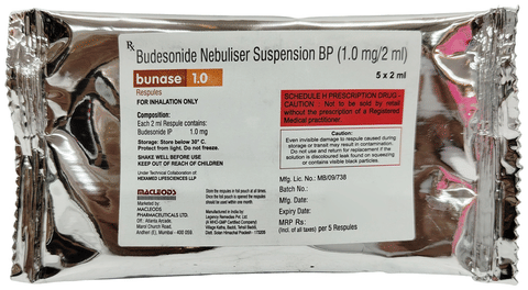 Bunase 1.0 Respules ( 2ml Each )