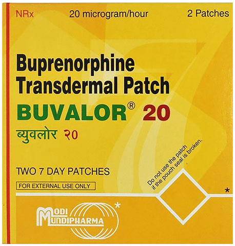 Buvalor 20mg Transdermal Patch