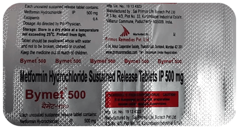 Bymet 500 Tablet SR