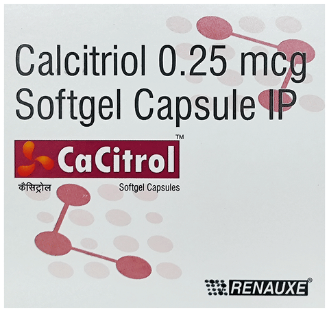 Cacitrol 0.25mcg Capsule