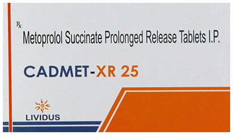 Cadmet 25mg Tablet XR