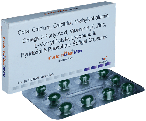Calchole Max Soft Gelatin Capsule