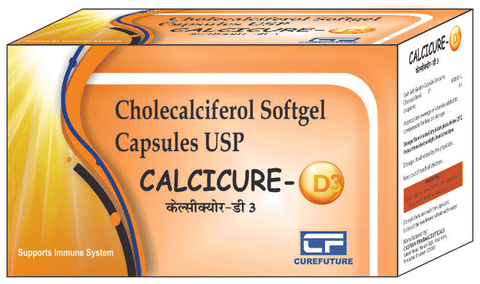 Calcicure-D3 Soft Gelatin Capsule