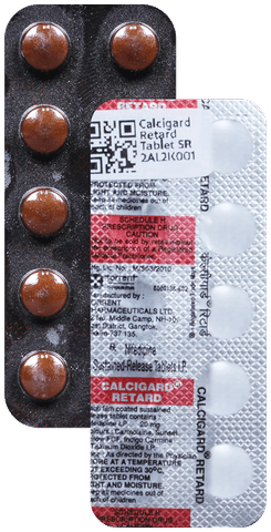 CALCIgard 20mg Retard Tablet SR